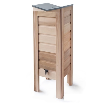 Gabriel Ash Regenton cederhout - 100 Liter - Cederhout