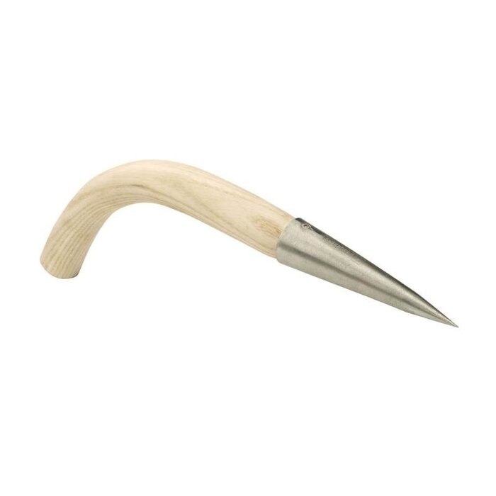 Sneeboer Pootstok - Gebogen heft - 32 cm