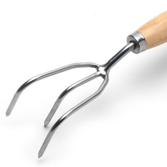 Burgon & Ball RHS Handcultivator - Verlengde steel - 3 tanden