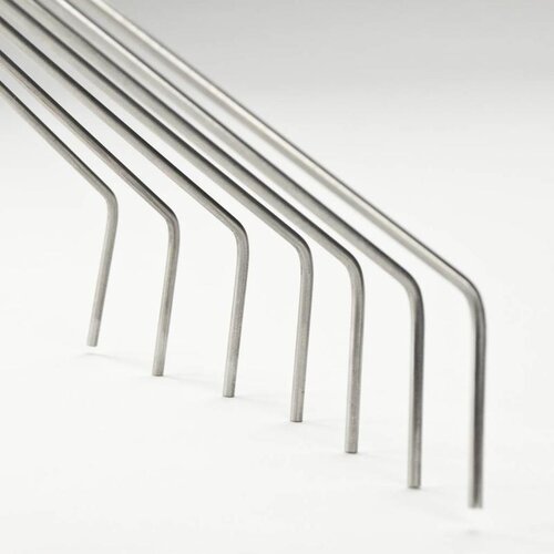 Sneeboer Bladhark RVS - 7 tanden - 158 cm - Border hark