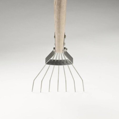 Sneeboer Bladhark RVS - 7 tanden - 158 cm - Border hark