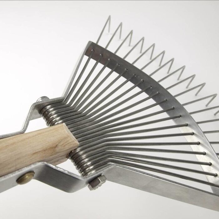 Sneeboer Bladhark RVS - 20 Tanden