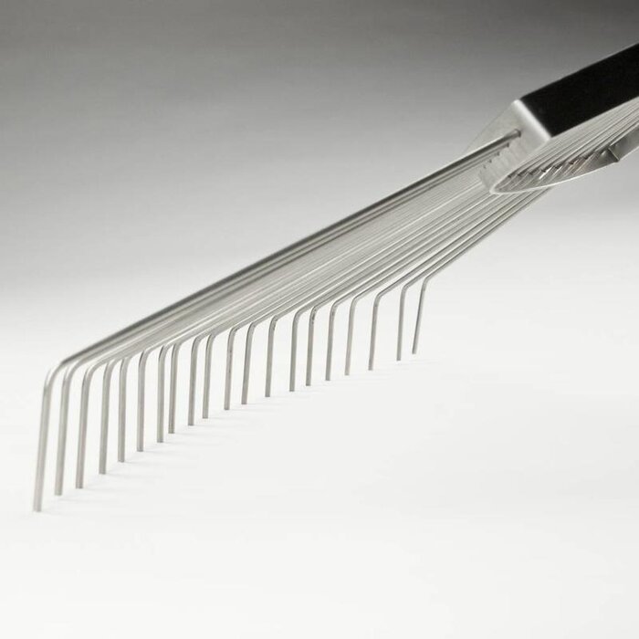 Sneeboer Bladhark RVS - 20 Tanden