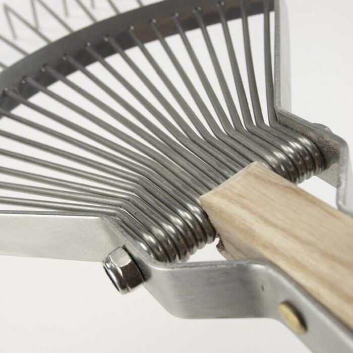 Sneeboer Bladhark RVS - 20 Tanden