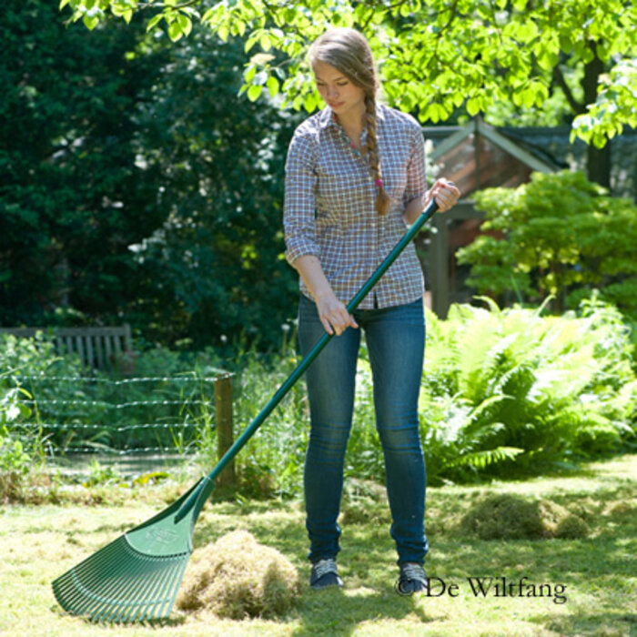 De Wiltfang Bladhark kunststof - 23 tanden - 1,7 m