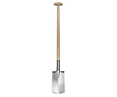 Sneeboer Spade met steps - 116 cm