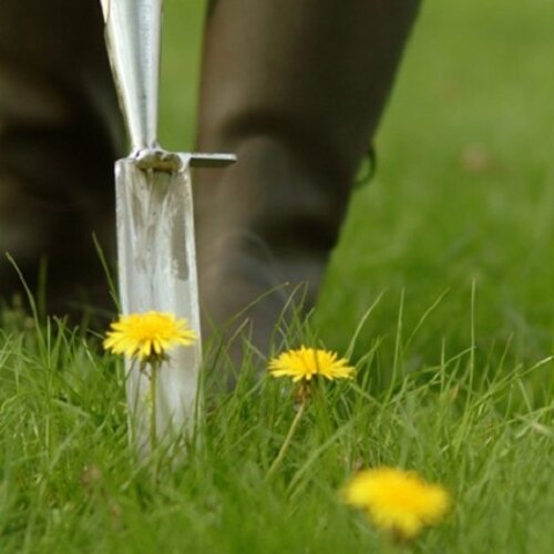 Sneeboer Penwortelspade met steps - 99 cm