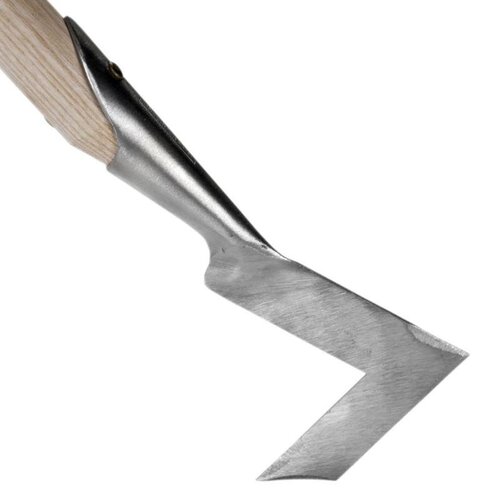 Sneeboer Tegelrits op lange steel - V-model - 166 cm