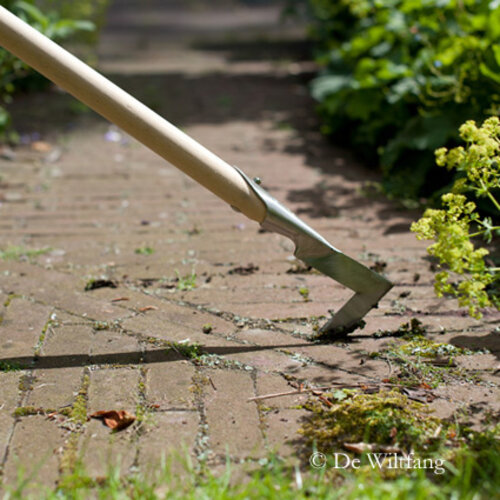 Sneeboer Tegelrits op lange steel - V-model - 166 cm