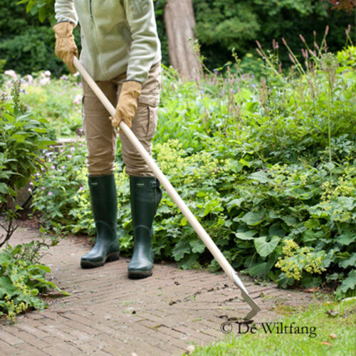 Sneeboer Tegelrits op lange steel - V-model - 166 cm