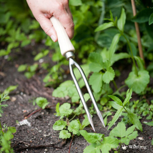Sneeboer Hand Wiedvork 2 tanden - Smal