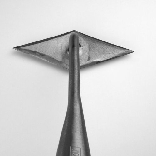 Sneeboer Schoffel ruitmodel - 16 cm - 190 cm