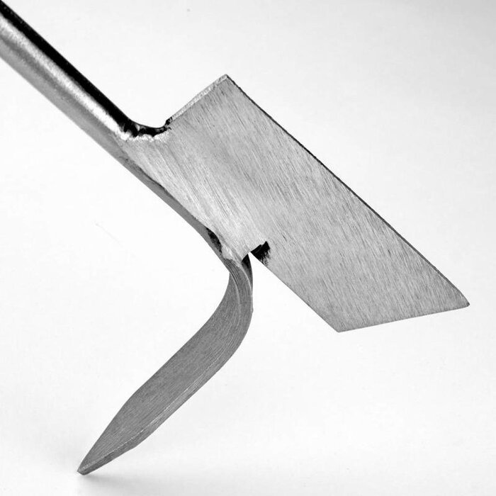 Sneeboer Voegenkrabber met steel en mes - 155 cm