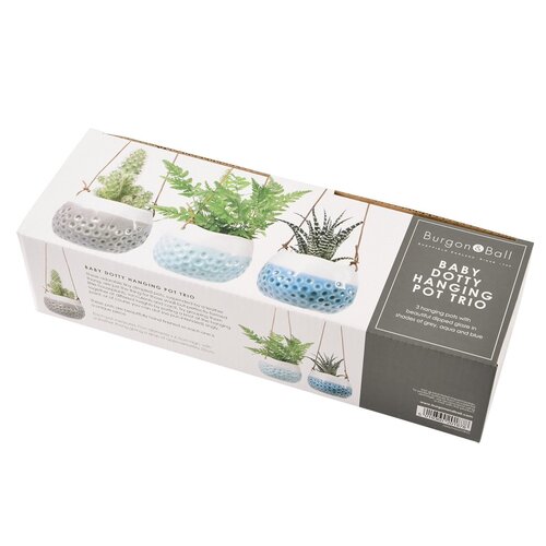 Burgon & Ball Hangpot - Baby Dotty - Trio