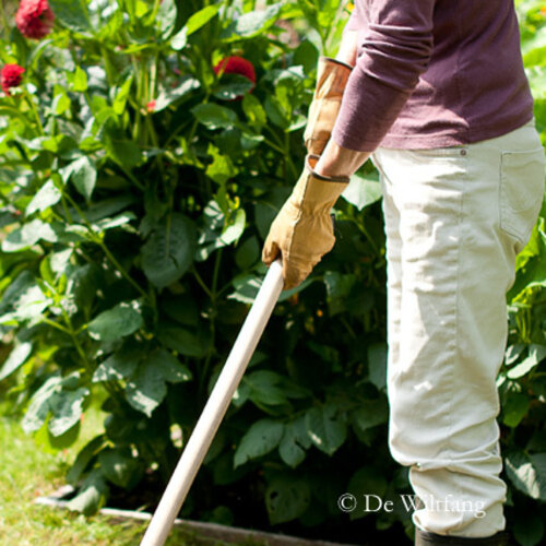 Rostaing Tuinhandschoenen - Getaand leer - Maat 6 t/m 11