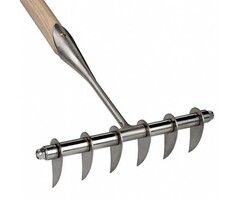 Sneeboer Verticuteerhark 6 tanden - 170 cm