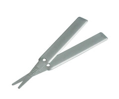 De Wiltfang Steeketiketten recht - Aluminium - 15 cm - 10 stuks