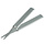 Steeketiketten recht - Aluminium - 15 cm - 10 stuks