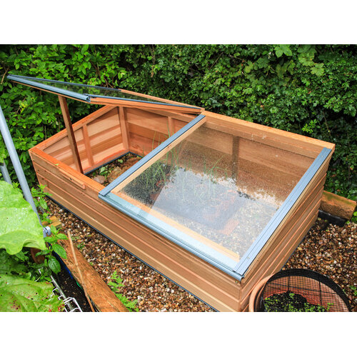 De Wiltfang Koude bak - Red Cedarhout - 165 x 86 x 47 cm