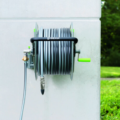Geka Wandslanghaspel - 1/2" - 60 meter capaciteit - Compact ontwerp