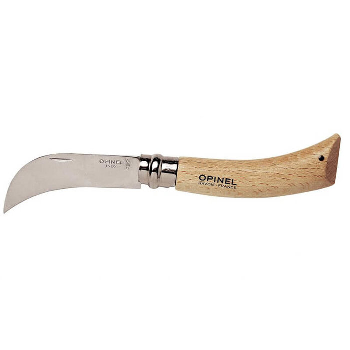 Opinel Tuinmes - Gebogen - 19 cm - Nr. 8 - Roestvrij
