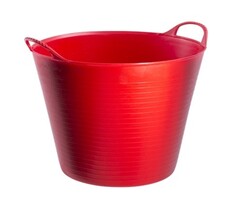 Tubtrugs Tubtrug rood - 26 of 38 liter - Hitte- en vriesbestendig - 0,7 kg