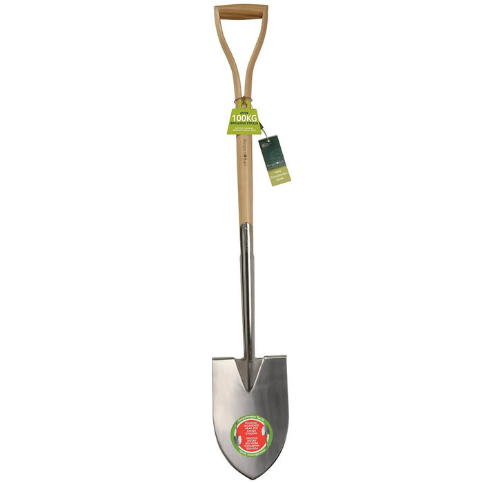 Burgon & Ball RHS Grondboor spade - Groot blad - 111 cm