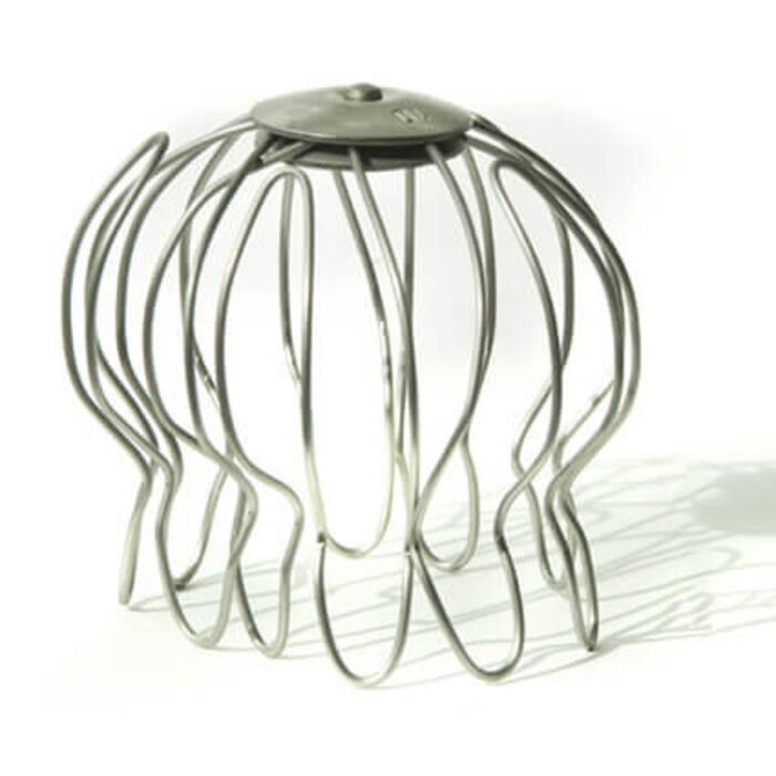 Rheinzink Boldraadrooster RVS - tot 12 cm