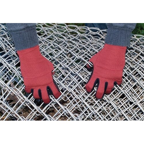 Foxgloves Works handschoenen - Rood - S t/m XL - Versterkte vingertoppen