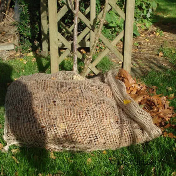 De Wiltfang Jute zakken voor bladeren - 3 stuks - Isolatie