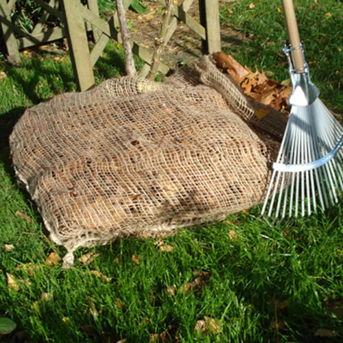 De Wiltfang Jute zakken voor bladeren - 3 stuks - Isolatie