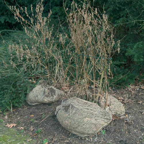 De Wiltfang Jute zakken voor bladeren - 3 stuks - Isolatie