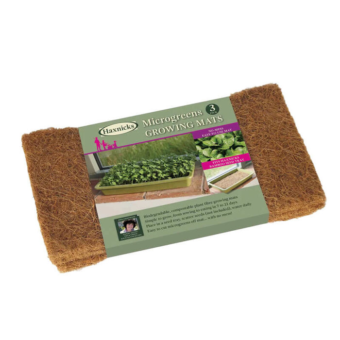 Haxnicks Kokosvezel micro groeimat - 3 stuks
