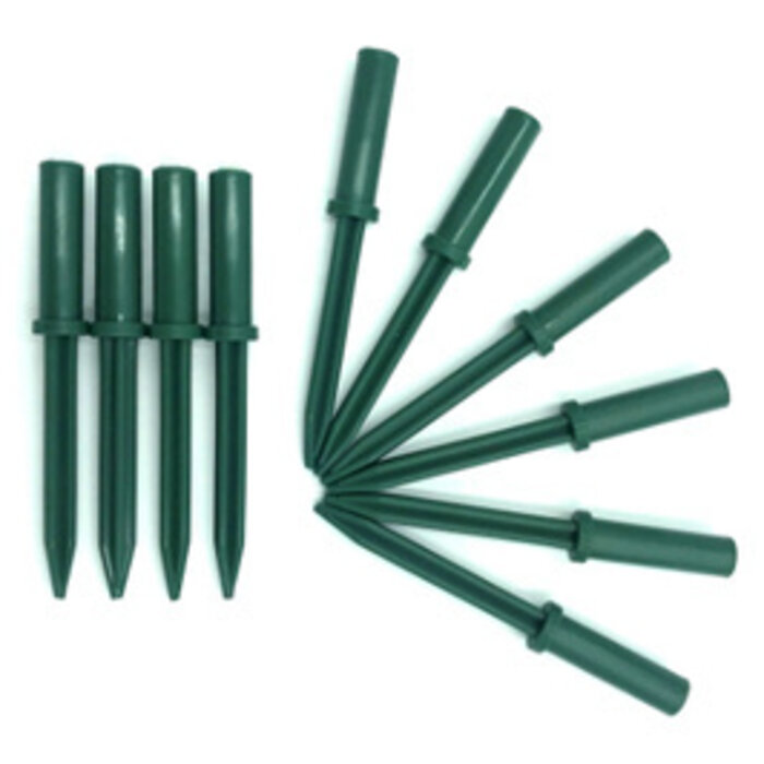 De Wiltfang Grondpen aluminium buis - 5 stuks - 16 mm - Rond