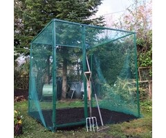 GardenSkill Fruitkooi Aluminium - Groen - 2 x 2 x 2 meter