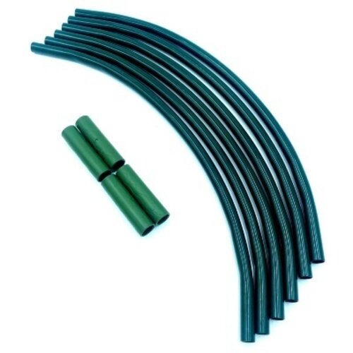 GardenSkill Kweektunnel hoepels - 6 hoepels - 3 verbindingsstukken