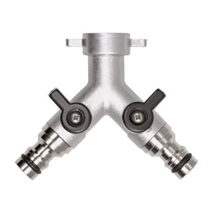 Geka Kraanverdeler Chroom - 2 of 4-weg - Afsluitbaar