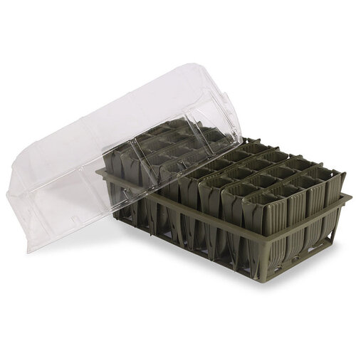 Haxnicks Deep Roottrainer zaaibakje - 32 zaaicellen - 12 cm diep