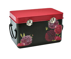 Burgon & Ball Bewaarblik zaden - Metaal - Bloemenprint