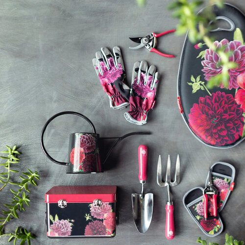 Burgon & Ball Bewaarblik zaden - Metaal - Bloemenprint