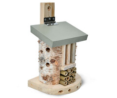 Wildlife World Insectenhuis - FSC-hout - 23,8 cm - Voor solitaire bijen