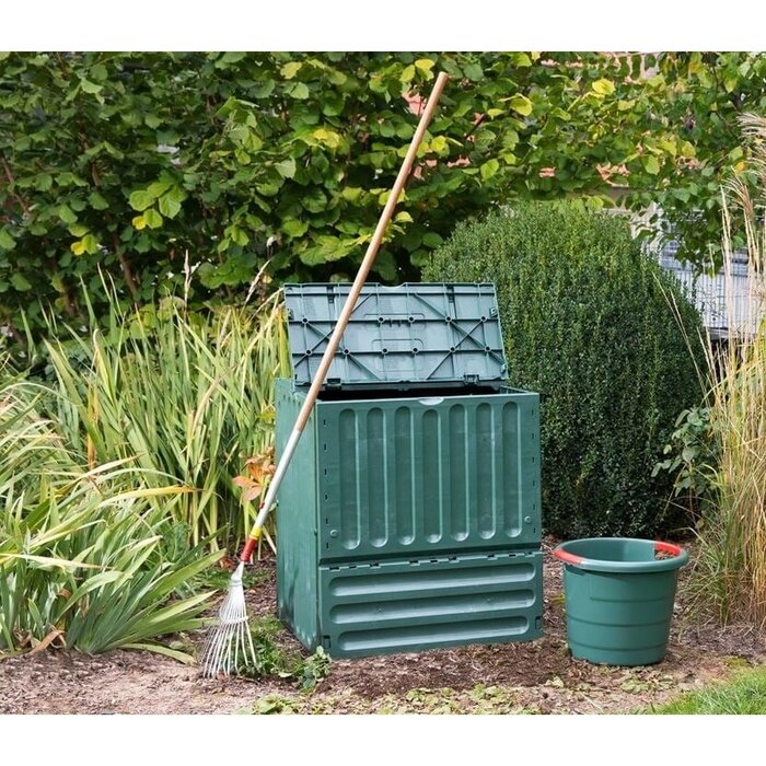 Garantia Compostvat Eco King 400 liter - Groen of zwart