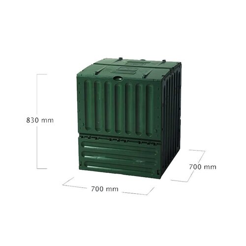 Garantia Compostvat Eco King 400 liter - Groen of zwart