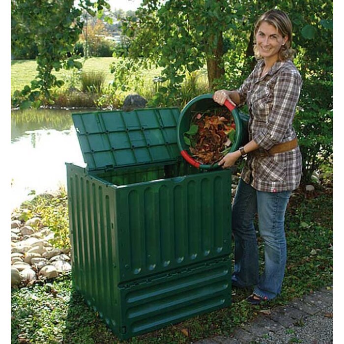 Garantia Compostvat Eco King 400 liter - Groen of zwart