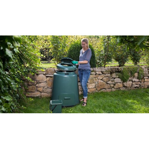 Garantia Compostvat Eco 280 liter - Groen - Beluchtingsplaat