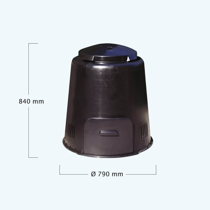 Garantia Compostvat ECO 280 liter - zwart