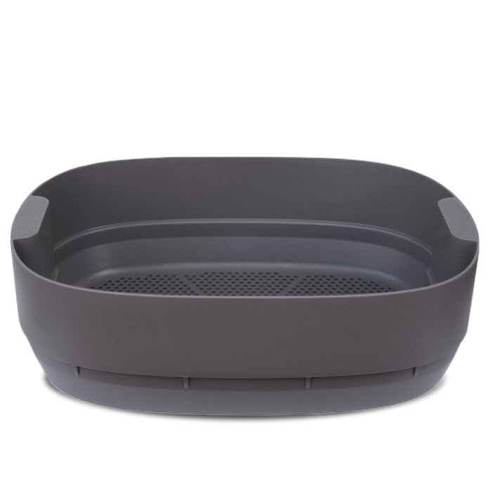 Plastia Uitbreidingsbak worm composter - Antraciet