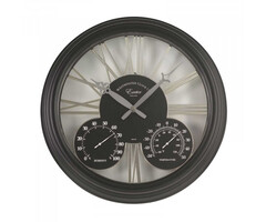 Smart Garden Products Exeter Tuinklok - 3 in 1 - Zwart - 38 cm