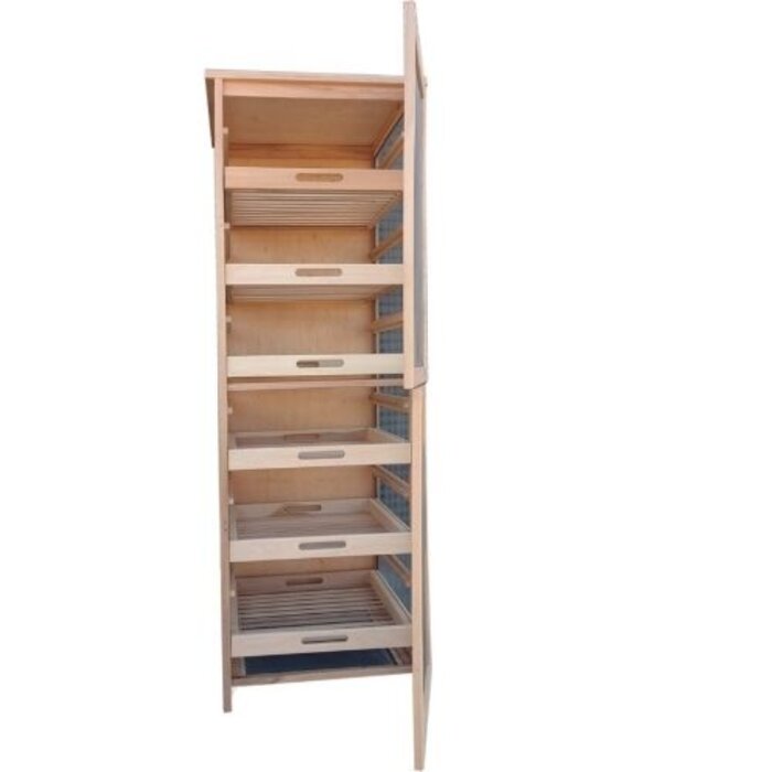 De Wiltfang Proviandkast hoog - 150 cm - Inclusief 6 lades