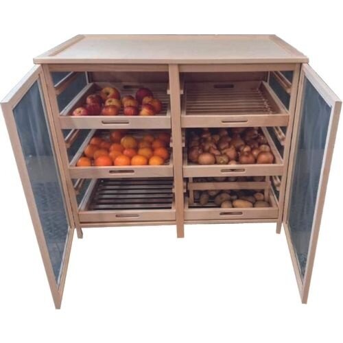 De Wiltfang Proviandkast breed - 96 cm - Inclusief 6 lades